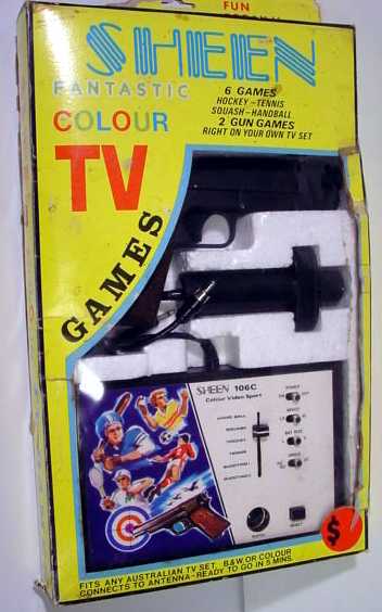 Sheen 106C Colour Video Sport (yellow box)